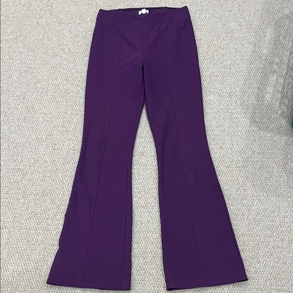 Garage Plum Purple Boot Cut Pants